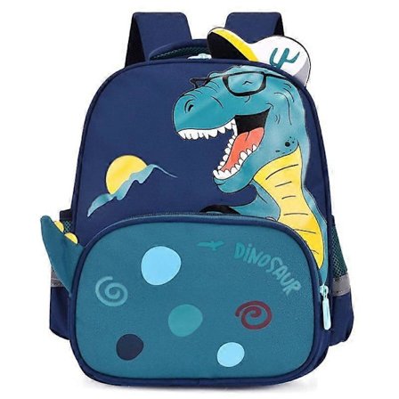 Cartoon Dinosaurie Ryggsäck Förskole Ryggsäck Söt Skolryggsäck För Förskolebarn Mochila Escolar