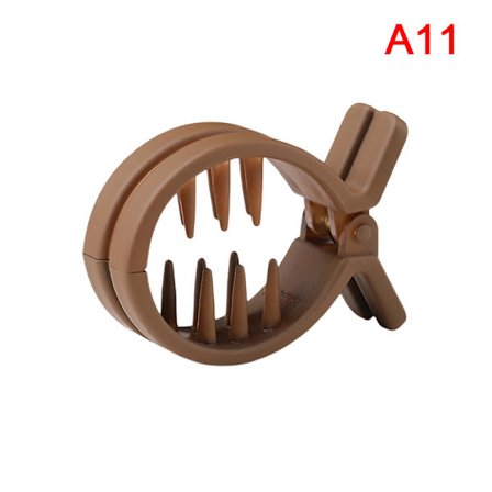 Kvinnor Enkelt hår Klo åkerfräken spänne Hårklämma Hårtillbehör