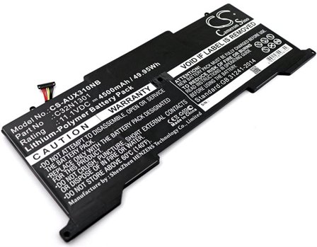 Batteri til bærbar PC for Asus Zenbook UX31LA, UX31LA-0161A4200U og andre.