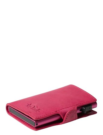 Tony Perotti Furbo Cardholder W/ Banknote Pocket - Pink - ONE SIZE
