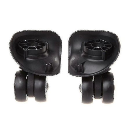 2x Resväska Bagagetillbehör Universella 360 Graders Svängbara Hjul Vagn Hjul