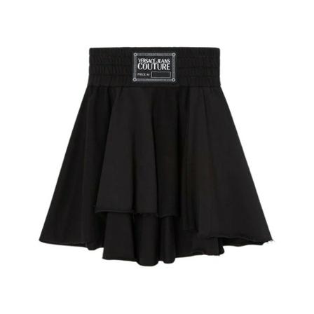 Versace Jeans Couture - Minikjolar - Svart - Dam - Storlek: 3xs, Dam, Storlek: 3XS