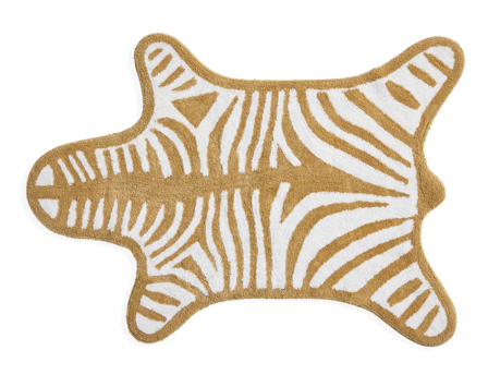 Jonathan Adler Zebra Badematte Camel 79x112