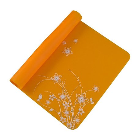 15,7" x 11,8" silikontryckt bordstablett, ger en utmärkt matupplevelse. Värmebeständig och vattentät (orange)