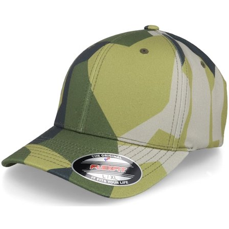 Flexfit - Camo flexfit Czapka Z Daszkiem - M90 Camo Flexfit @ Hatstore