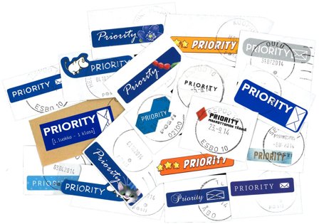 Finland - Prioritetsmærker - 18 forskellige frimærker - Stemplet