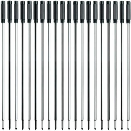 20 stk. Cross Pen Refills Sorte Blæk Pen Refills