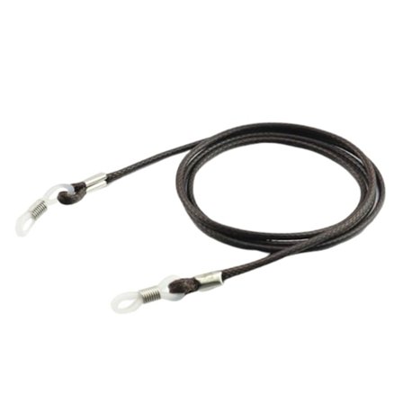 Senil streng i skinnglass farget brillers streng svart halsstropp