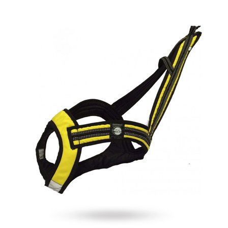 Zero DC - Zero DC Faster Gul & Svart - Klassiske hundeseler, step-in, jacket seler, trekkseler, vinterseler & Y-seler på Doggie.no