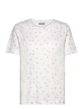 Frhazel Tee 2 Tops T-shirts & Tops Short-sleeved White Fransa