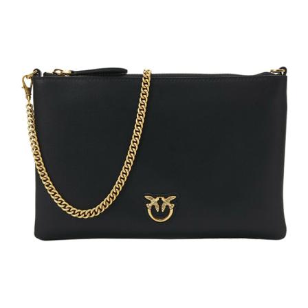 Pinko Cross Body Bags Sort, Dame Skuldertasker, Størrelse: ONE Size