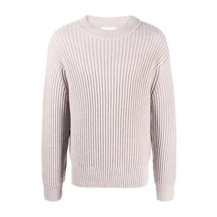Ami Paris Round Neck Strik inbo, Herre Strik