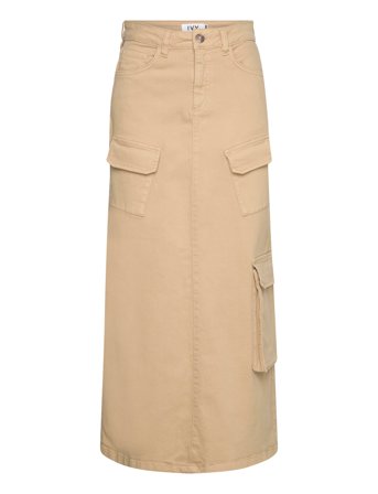 IVY Copenhagen Ivy-Augusta Utility Maxi Skirt Khak - Khaki green - 40