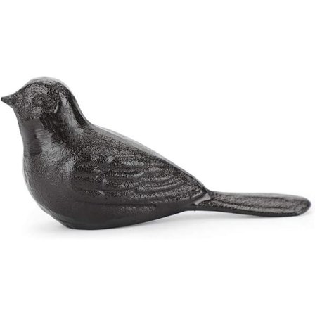 Gjutjärn Cute Bird Door Stop - Heavy Duty Rustik Dörrstoppare Undvik att borra hål, vintage järndörrkil på alla golvytor för hemmakontor Com