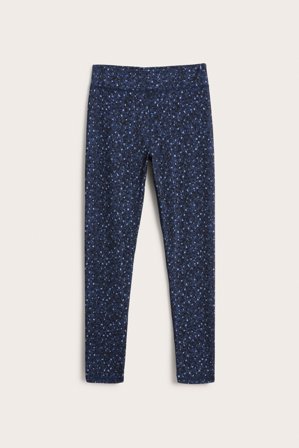 Kappahl | Legginsy do ćwiczeń, we wzory | Niebieski