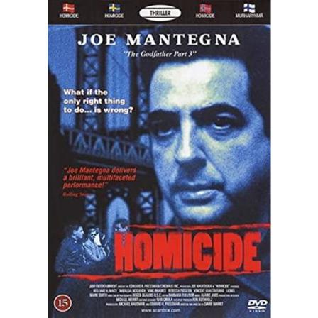 Homicide (1991) - Dvd - Hatet