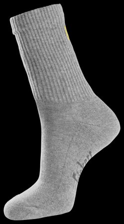 Snickers Workwear 9214-2800 Strumpa 3-pack, grå 41-44, Arbetskläder