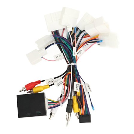 Autostereoradion johtosarja USB CANBUS -dekooderisovitin Toyota Camry Corolla RAV4 4Runner Tacoma -vahvistimelle SWC