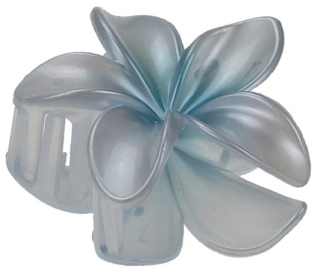 Senze Faldklemme Plast White, Hår, Hårpynt, Hårklemmer