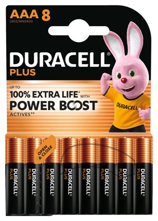 Duracell Plus Single-Use Battery Aaa