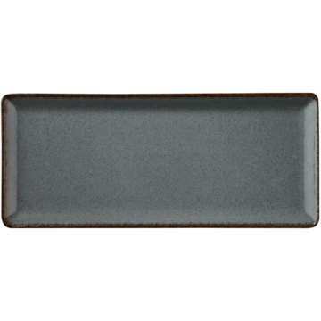 Tallrik Blocho Pearl Tan Gråblå