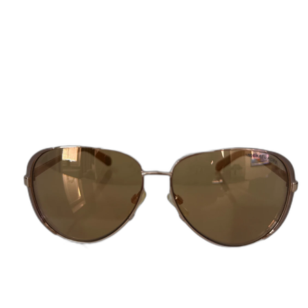 Michael Kors aviator solglasögon guld