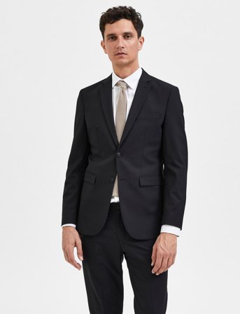 Selected Slhslim-Elon Blz Flex B Noos - Black - 46