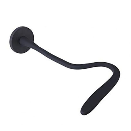 Magneettinen luukun tuki pesukoneen ovelle - musta