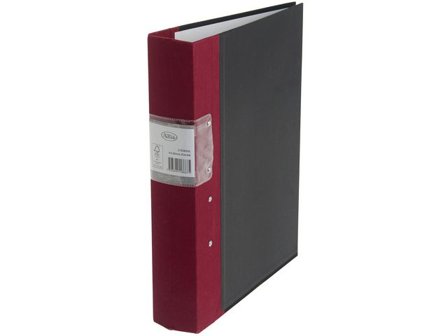 Actual Gaffelpärm 60mm vinröd - Lyreco - Kontorsmaterial - Pärmar och register - Träryggspärmar - A4