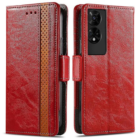 Kompatibel med TCL 50 5G Fodral Ställ Plånbok Splitsning PU Läderfodral-lingling}