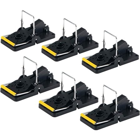 Iso rottaloukku, uudelleenkäytettävä jyrsijäratkaisu, 6 kpl