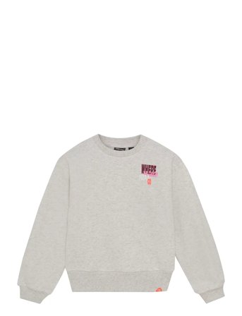 Indian Blue Jeans Sweater Melange Grå