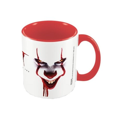 It Pennywise Mug En Storlek Röd/Vit