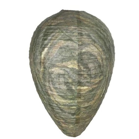 Hvepsebolig Lokkemad Effektiv Afskrækkende Bi Hornet Ikke-Giftig Hængende Papir Rede Mørkegrøn - Mørkegrøn