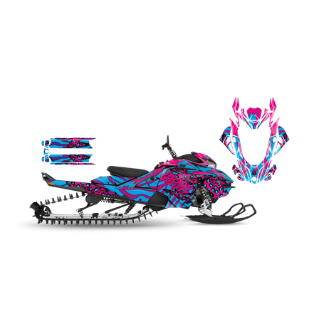 Dekalkit SweTown Omg - Lynx Xtrim RE 3500 850 E-Tec 2018-2020