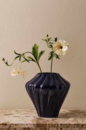 Jotex - Vase 21.5 Cm Blå - DREAM - Kjøp Vaser hos Jotex