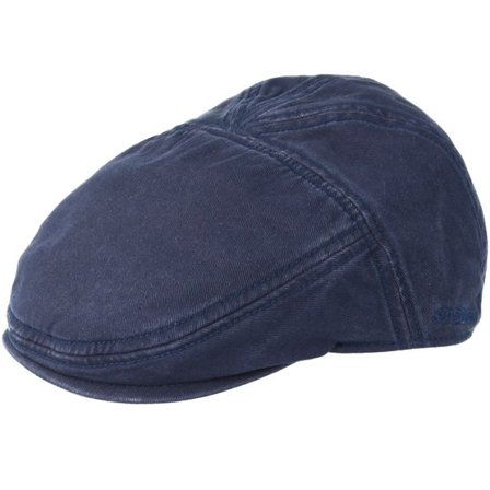 Stetson - Blå flatcap Keps - Ivy Cap Cotton Navy Flatcap @ Hatstore