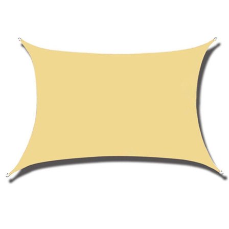 Utomhus Anti-UV Solskydd Segel Rektangel/för Triangel Vattentät Trädgård Gård