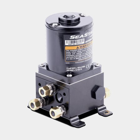 Drive unit for autopilot Dometic Seastar Autopilot Pump, reversible hydraulic pump, 12 V, 1.64 liters/min (27.31 cm³/second), 205 - 345 cc