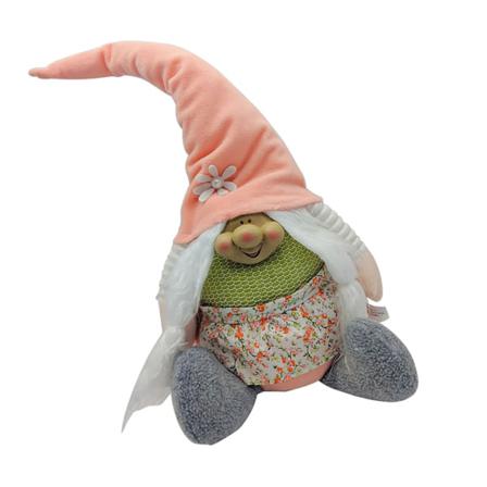 Plyschdocka Påsk Handgjord Fylld Tomte Kudde Leksak Heminredning