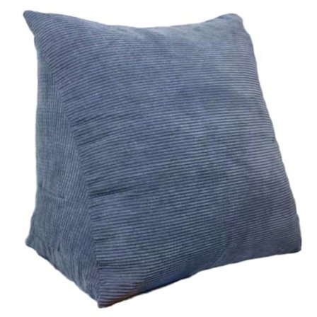 Ryglæn Pude Sengelæsning Pude Trekant Pude 20*36*40cm