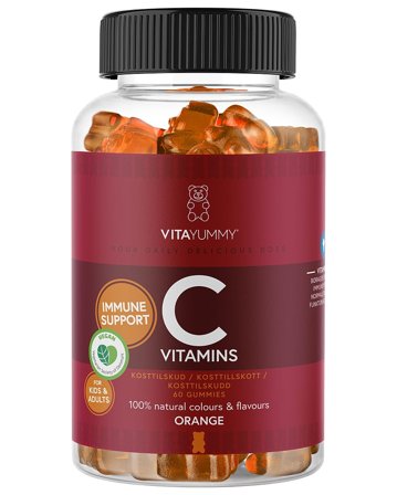 VitaYummy Vitamin C Orange, Helse & Madvarer, Vitaminer, C-vitamin