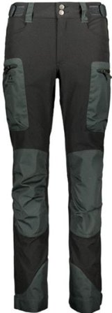 Alaska 1795 Trekking Lite naisten housut, musta/tummanharmaa