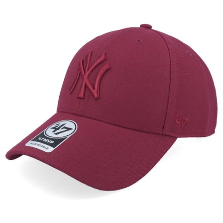 47 Brand - MLB Rood adjustable Cap - New York Yankees Mvp Cardinal Adjustable @ Hatstore