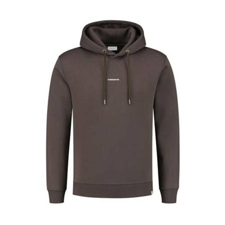 PureWhite Hoodie , Bruin , Heren , Maat: M