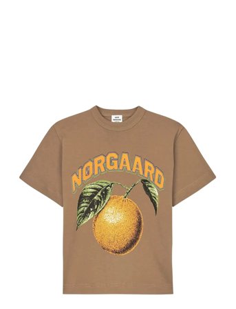 Mads Nørgaard Dry Single Tristi Tee - Yellow - 128