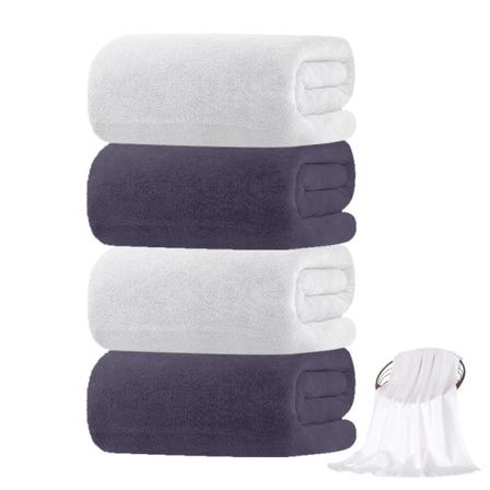 4-pakkauksen kylpypyyhkeet - Erittäin imukykyiset - Mikrokuitu - 70*140CM