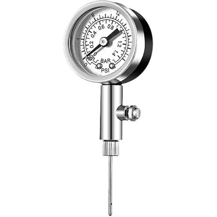 Pallon painemittari Tarkka paineen mittaus, yhteensopiva jalkapallon ja lentopallon kanssa