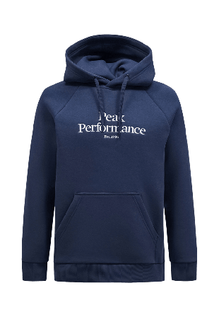 Peak Performance M Original Hood Tröjor Herr Blå XL