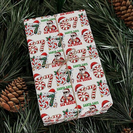 67-Meme Julegavepapir Multifunksjonell Premium Kvalitet for Julebord